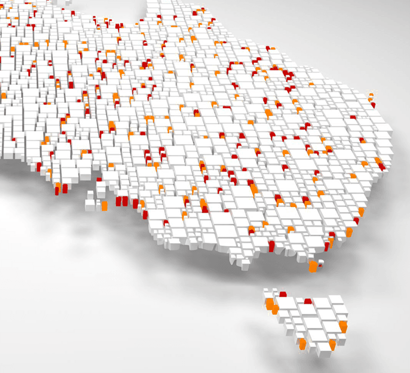 Coverage map